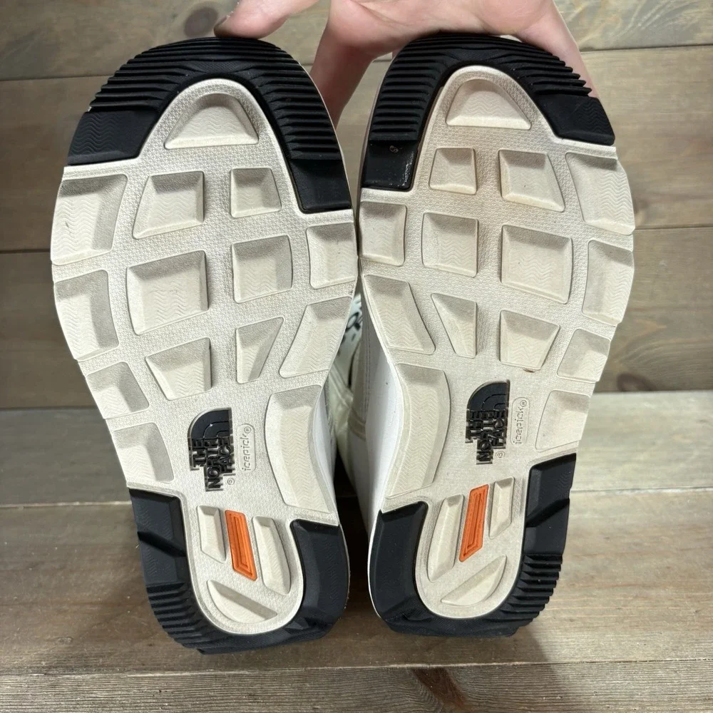 the north face ozone park womens size 7.5 shoes white waterproof snow boots